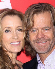 William H. Macy and Felicity Huffman helping Oklahoma tornado victims