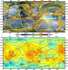 NASA Releases The First-Ever Terrain Map Of Saturn's Moon Titan
