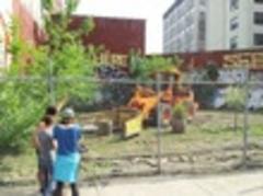 williamsburg community garden bulldozed by city