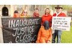 Pensioner organises Guantanamo vigil in Glastonbury